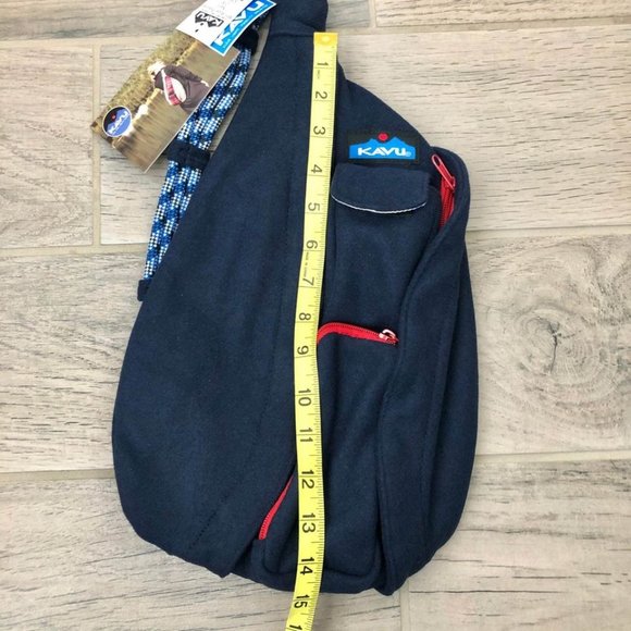 Kavu Mini Peacoat Sling Rope Crossbody Bag - Picture 7 of 10